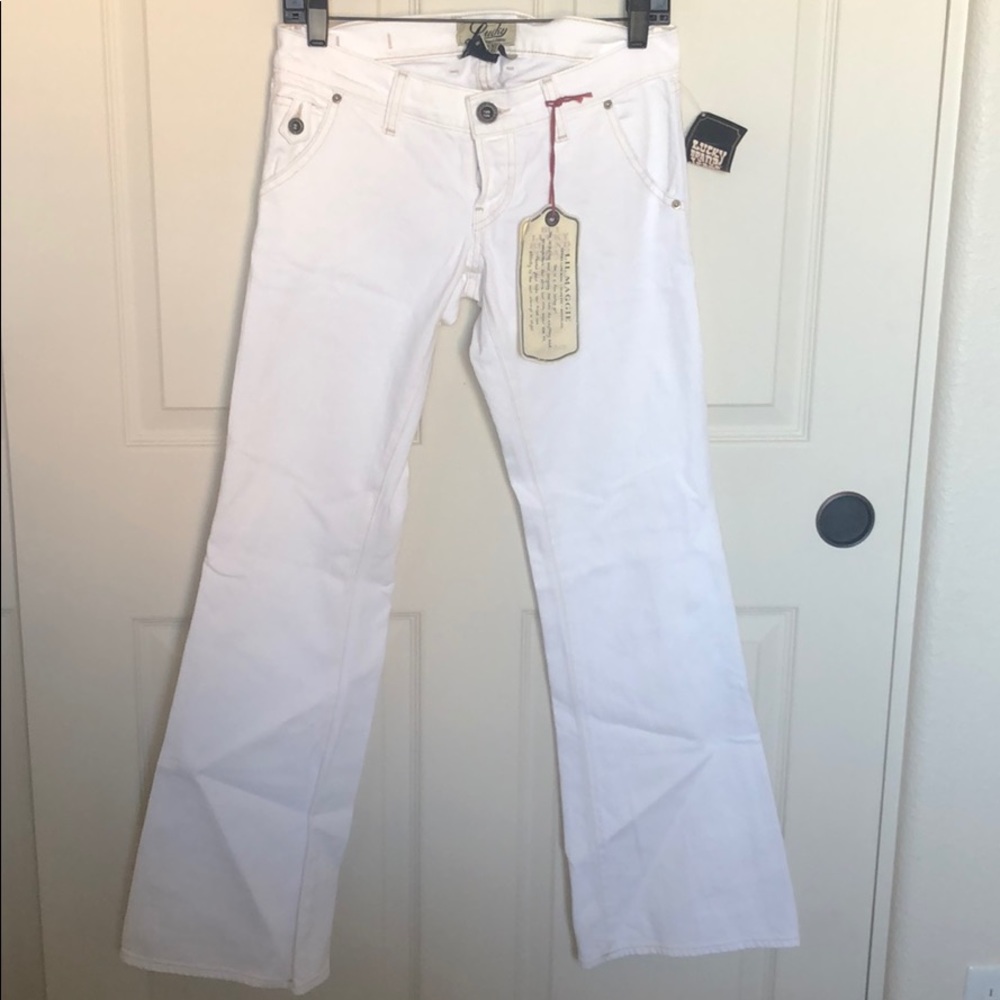 White Lucky Brand jeans